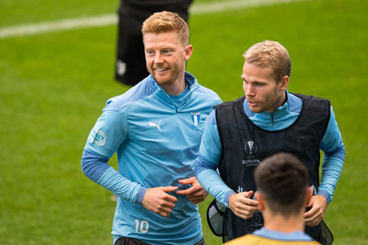 Anders Christiansen och Oscar Lewicki