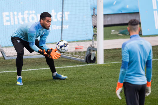 Goalkeeper Lamin Sarr