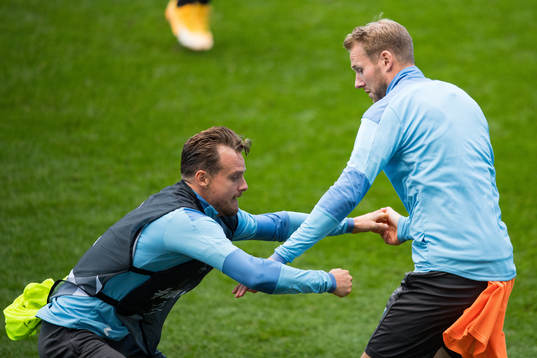Eric Larsson and Ola Toivonen