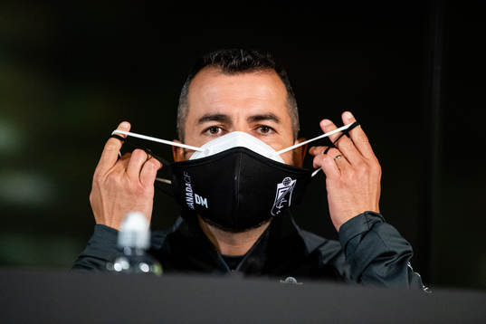 Diego Martinez, head coach of Granada