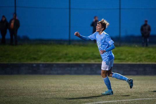 Malmö FFs Anna Hellsten jublar