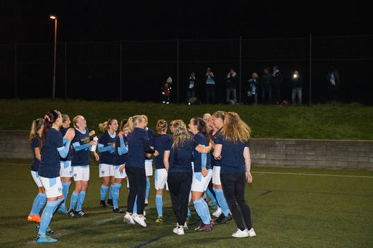 Malmö FFs spelare jublar