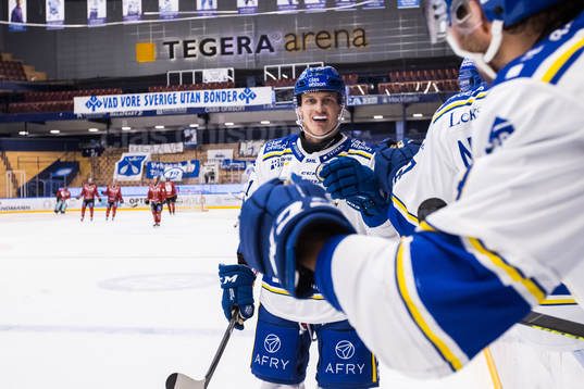 Leksands Martin Karlsson jublar