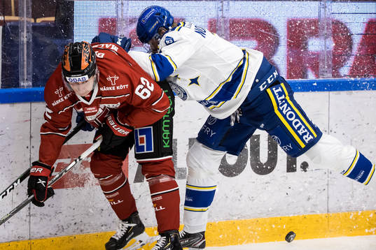 Örebros Robert Leino och Leksands Lucas Nordsäter