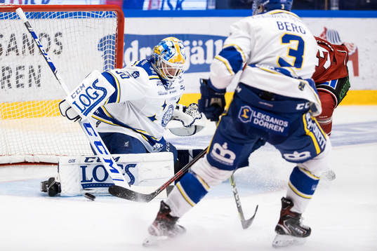 Leksands målvakt Janne Juvonen