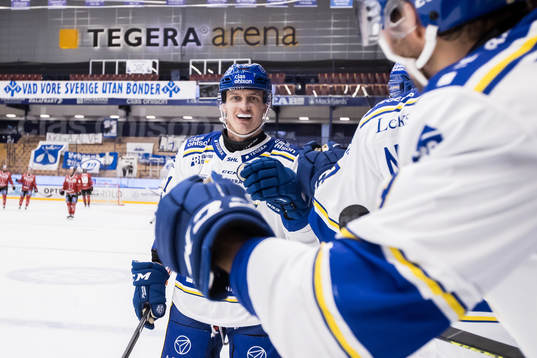 Leksands Martin Karlsson jubel