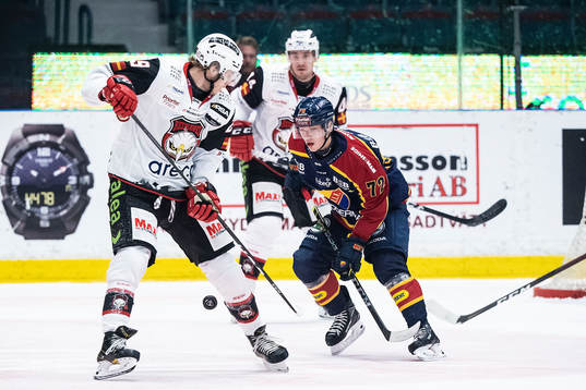 Malmö Redhawks Eric Engstrand och Djurgårdens William