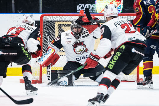 Malmö Redhawks målvakt Oscar Alsenfelt