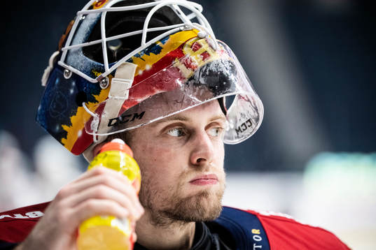 Djurgårdens målvakt Niklas Svedberg