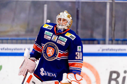Växjös målvakt Viktor Fasth