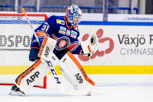 Växjös målvakt Erik Källgren