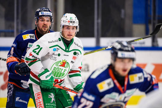 Växjös Tim Erixon och Rögles Nils Höglander