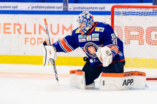 Växjös målvakt Erik Källgren