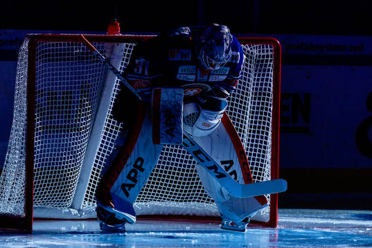 Växjös målvakt Erik Källgren