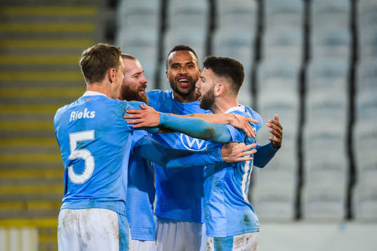 Isaac Kiese Thelin, Sören Rieks, Jo Inge Berget of Malmö