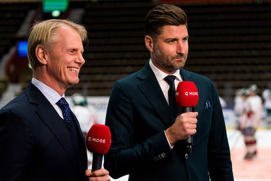 Cmores expertkommentator Niklas Wikegård och Cmores
