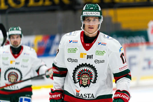 Frölundas Robin Alvarez deppar