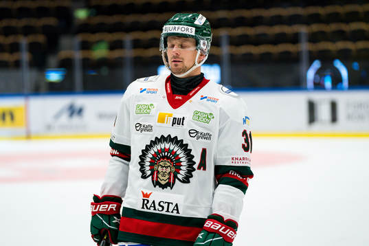 Frölundas Nicklas Lasu deppar