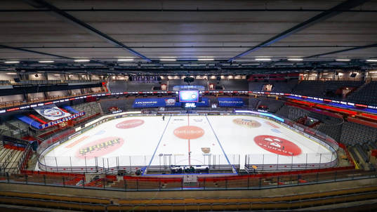 SAAB Arena före ishockeymatchen i SHL mellan Linköping