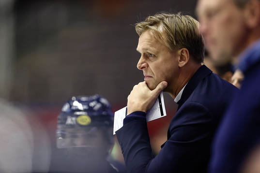 Linköpings tränare Bert Robertsson deppar