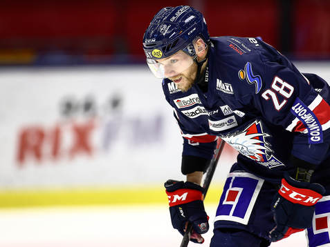 Linköpings Jaakko Rissanen jublar