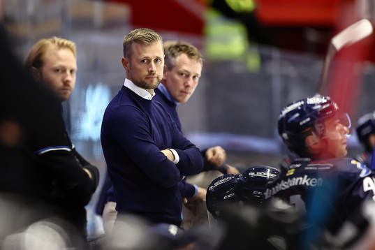 Linköpings assisterande tränare Daniel Eriksson