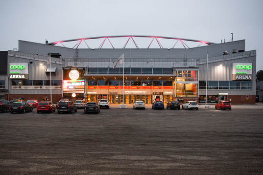 Coop Norrbotten Arena exteriör