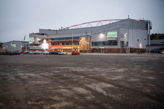 Coop Norrbotten Arena exteriör
