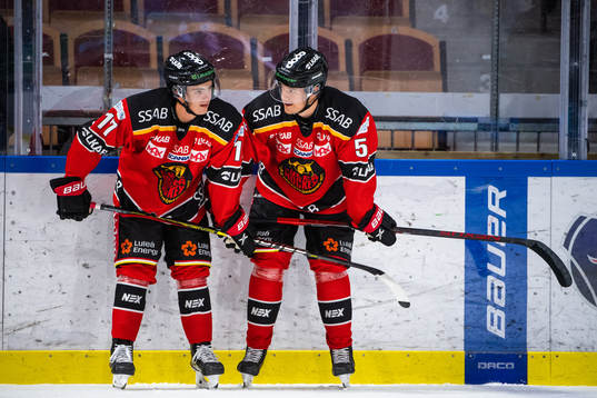 Luleås Isac Brännström och Filip Hållander