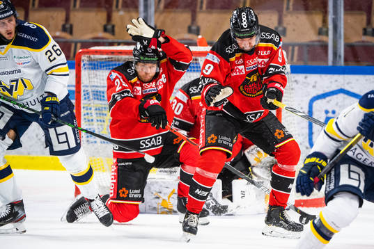 Luleås Erik Gustafsson och Victor Berglund