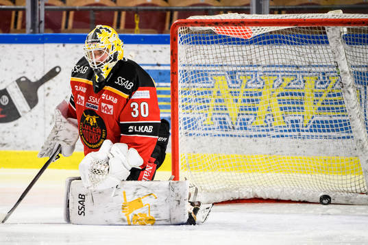 Luleås målvakt David Rautio släpper in 5-3