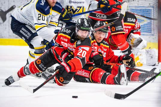 Luleås Jack Connolly och Erik Gustafsson