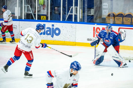 Oskarshamns målvakt Joe Cannata