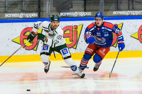 Färjestads Jacob Nilsson och Oskarshamns Jan Ordos
