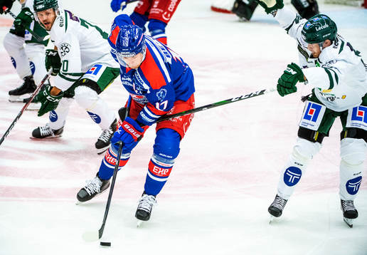 Oskarshamns Jonas Engström och Färjestads Michael