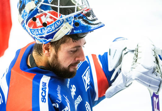 Oskarshamns målvakt Joe Cannata
