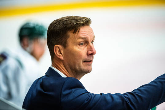 Färjestads huvudtränare Johan Pennerborn