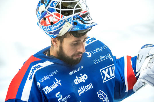 Oskarshamns målvakt Joe Cannata