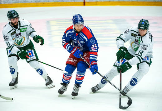 Oskarshamns Johannes Salmonsson mot Färjestads Victor