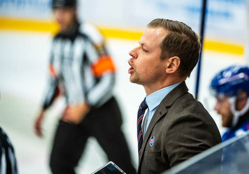 Oskarshamns tränare Martin Filander