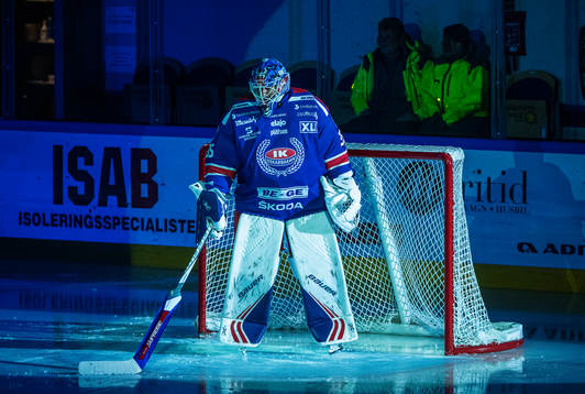 Oskarshamns målvakt Joe Cannata
