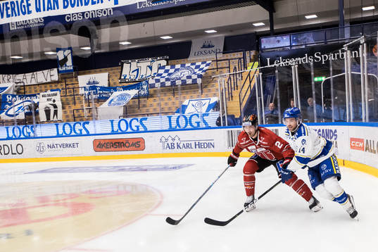Örebros Rasmus Rissanen och Leksands Oskar Lang