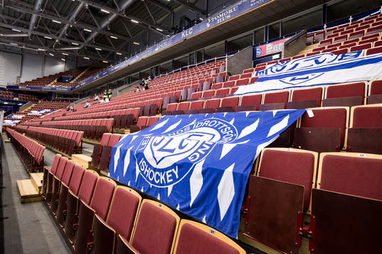 Läktare i Tegera Arena