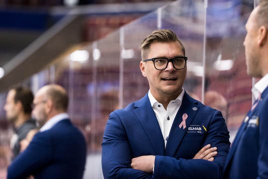 Leksands tränare Björn Hellkvist