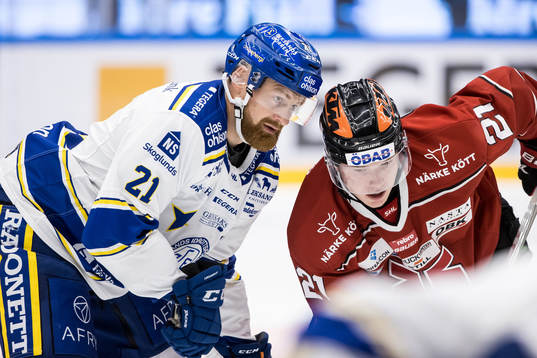 Leksands Mattias Ritola och Örebros Linus Öberg