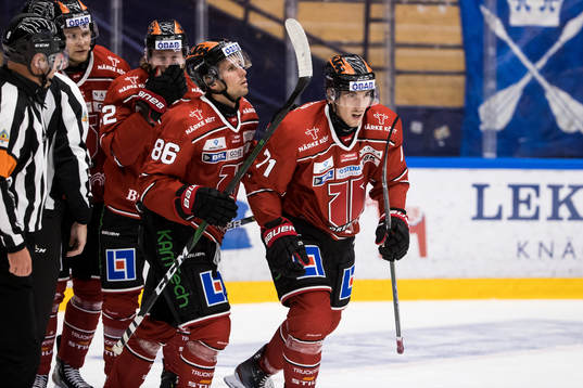 Örebros Borna Rendulic jubel
