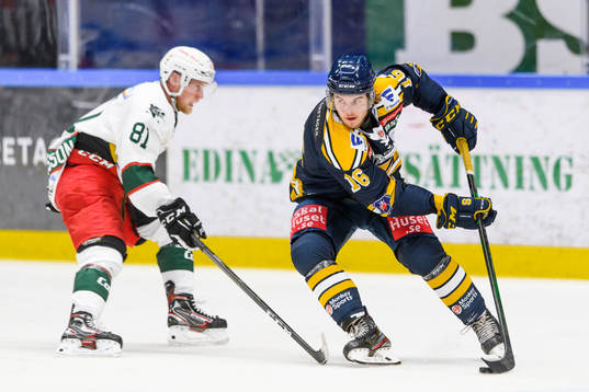 Väsbys Sebastian Bengtsson och Södertäljes Samuel Fagemo
