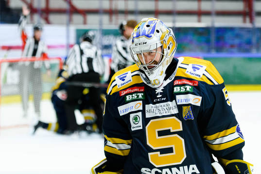 Södertäljes målvakt Alexander Sahlin