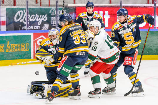 Södertäljes målvakt Alexander Sahlin
