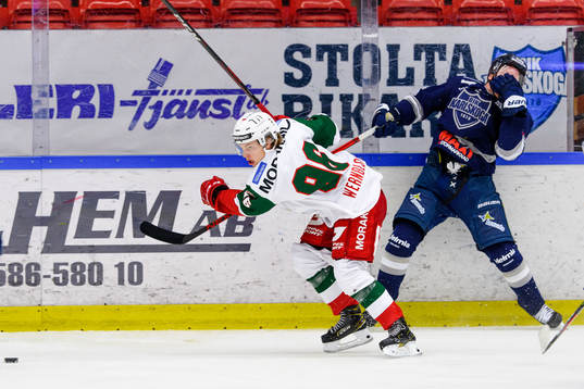 Moras Lukas Wernblom och Karlskogas Arvid Aronsson